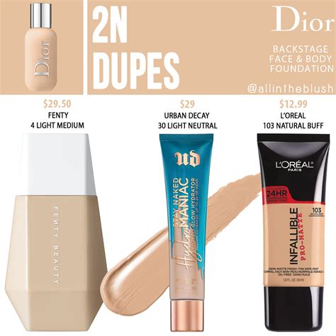 dior fluid foundation brush dupe|makeup forever foundation dupe.